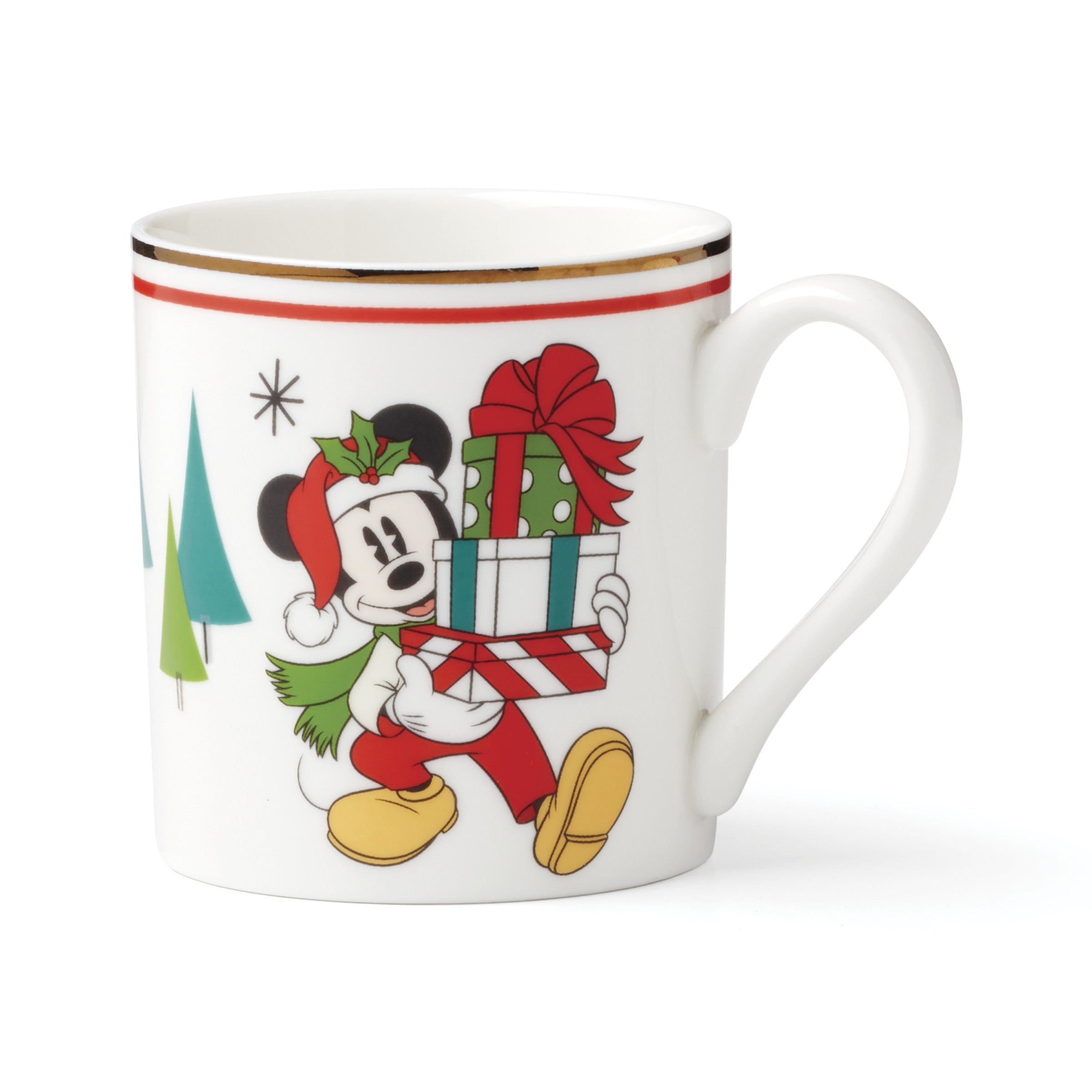 Lenox Fine Lenox Fine Disney Holiday 12-Piece Dessert Set - Image 10
