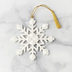 Lenox Fine Lenox Fine Be Jolly Snowflake Ornament