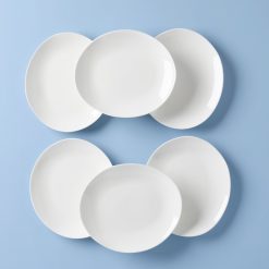 Lenox Fine Lenox Fine Studio 1414 Curve Accent Plates, Set of 6