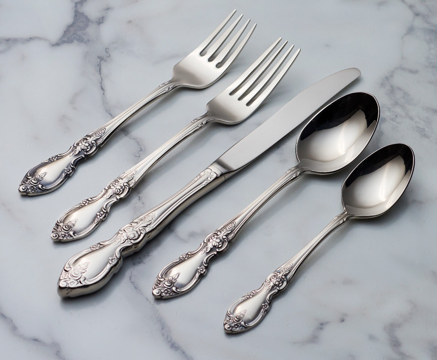 Lenox Fine Lenox Fine Louisiana Dinner Spoons, Set of 4 - Image 2