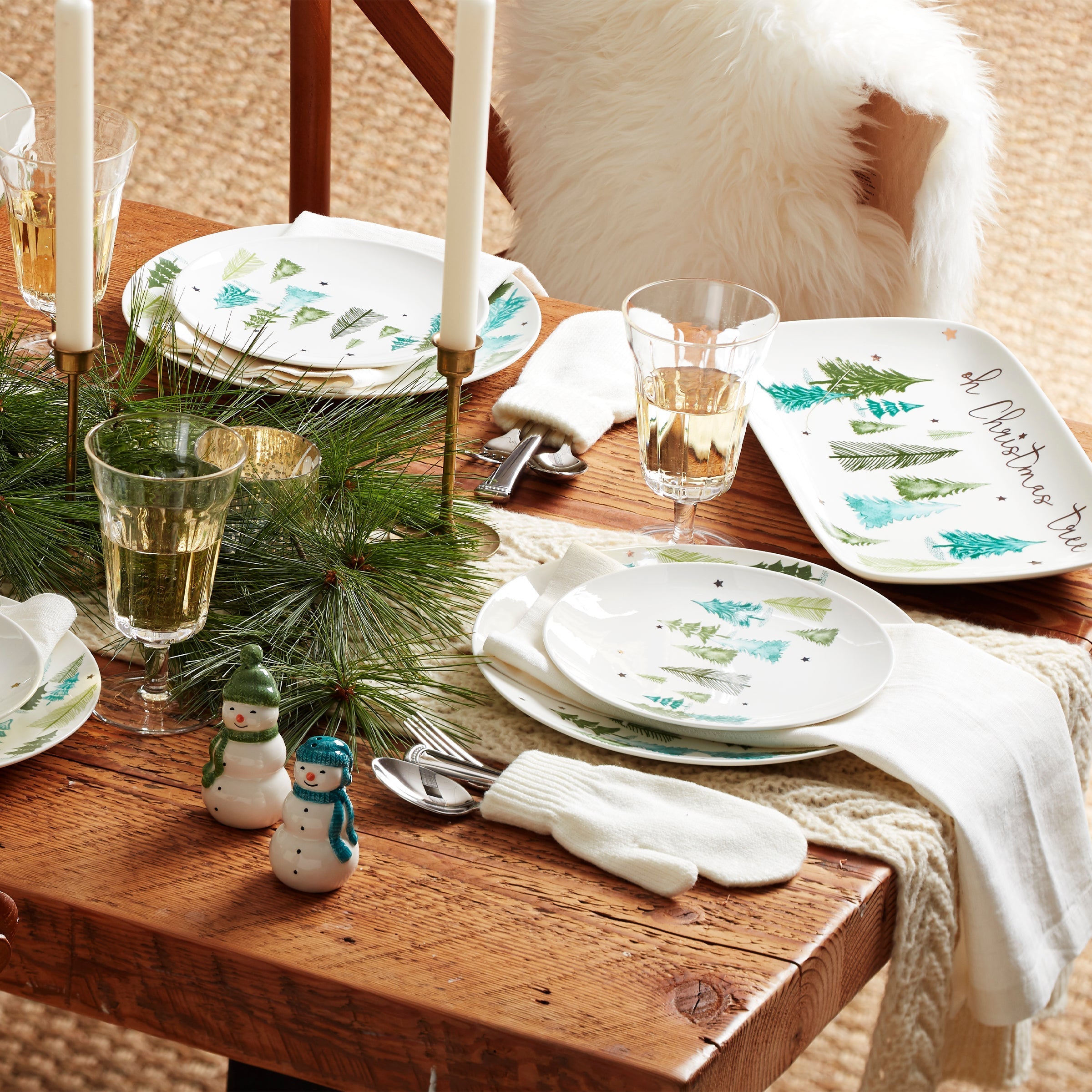 Lenox Fine Lenox Fine Balsam Lane 12-Piece Dinnerware Set - Image 3
