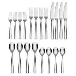 Alternative view of Lenox Fine Lenox Fine Linden 20-Piece Flatware Set