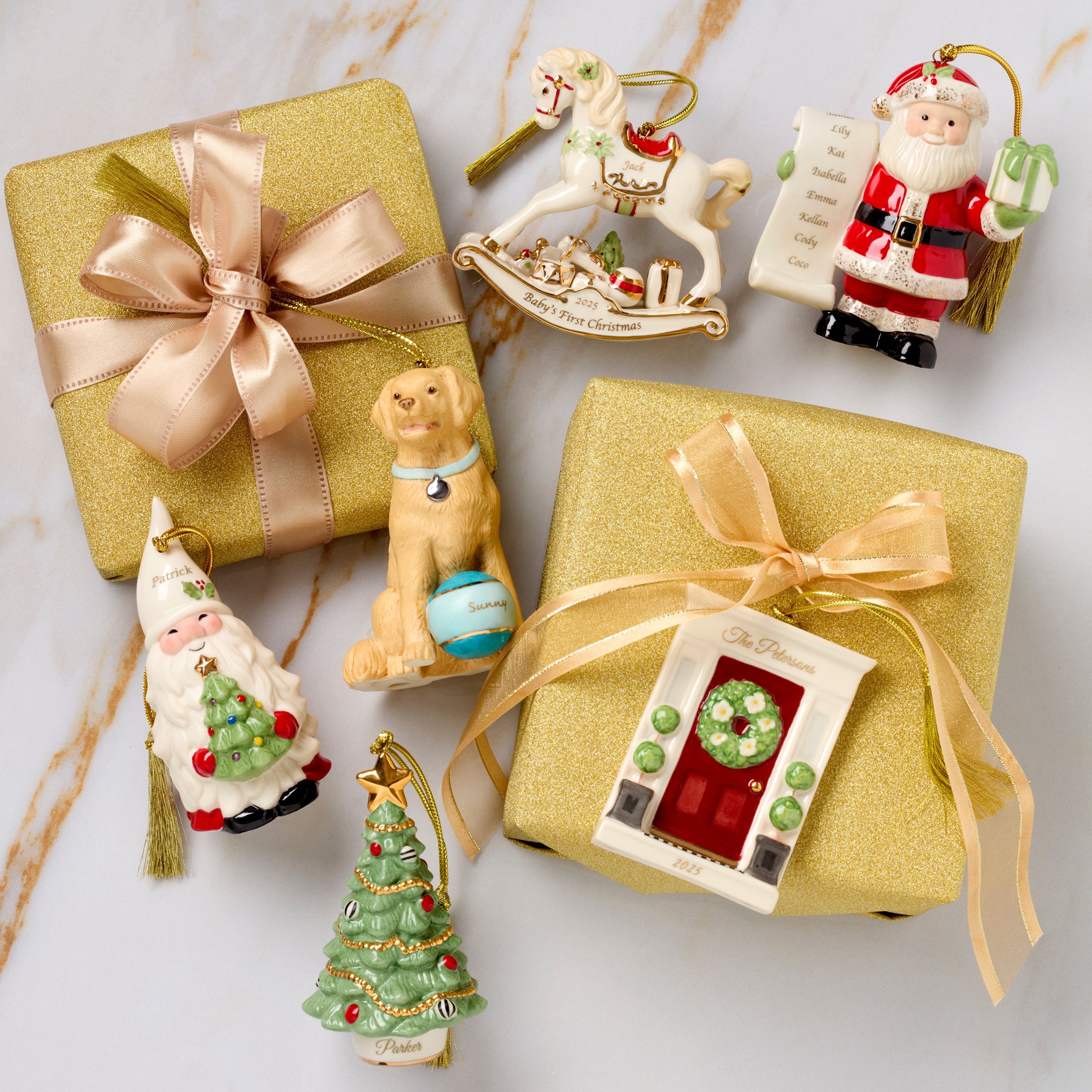 Lenox Fine Lenox Fine Personalized Naughty & Nice Ornament - Image 4