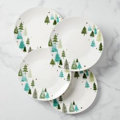 Lenox Fine Lenox Fine Balsam Lane Dinner Plates, Set of 4