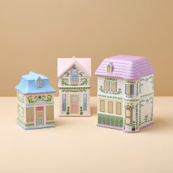 Lenox Fine Lenox Fine Lenox Spice Village House Canisters, Set of 3