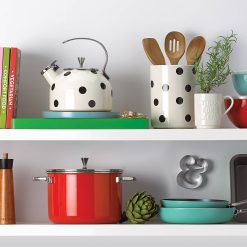 Alternative view of Lenox Fine Lenox Fine Deco Dot 4-Piece Utensil Holder Set