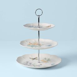 Lenox Fine Lenox Fine Butterfly Meadow 3-Tiered Server