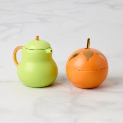 Lenox Fine Lenox Fine Tutti Fruity Pear & Orange Sugar & Creamer Set
