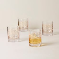 Alternative view of Lenox Fine Lenox Fine Tuscany Classics Gold Dust Double Old Fashion Glasses, Set of 4