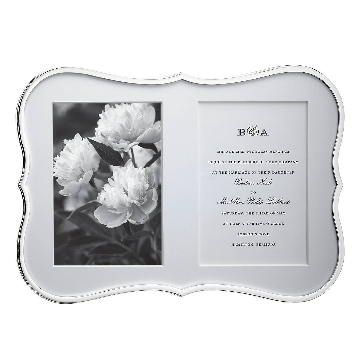 Lenox Fine Lenox Fine Crown Point Double 5x7 Photo Frame