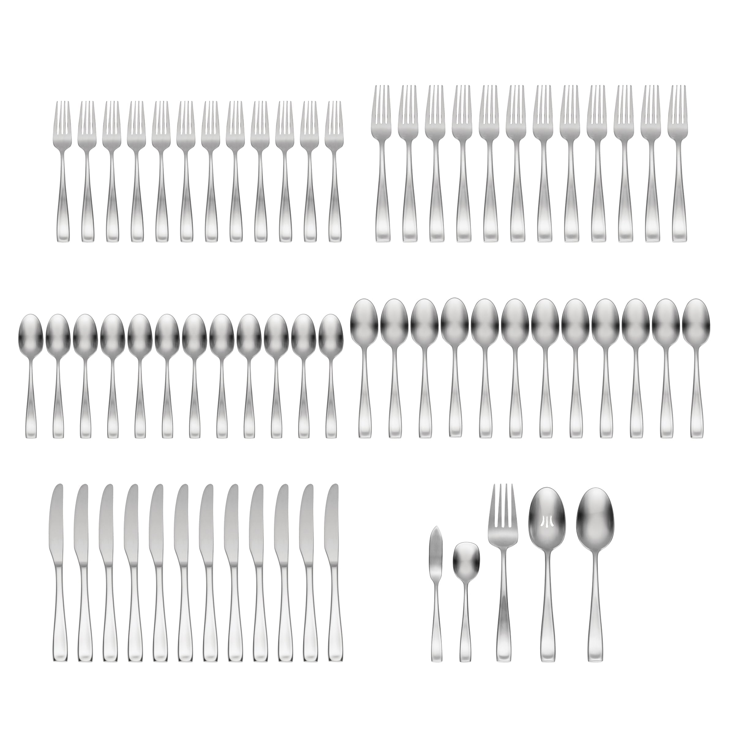 Lenox Fine Lenox Fine Moda Satin 65-Piece Flatware Set - Image 2