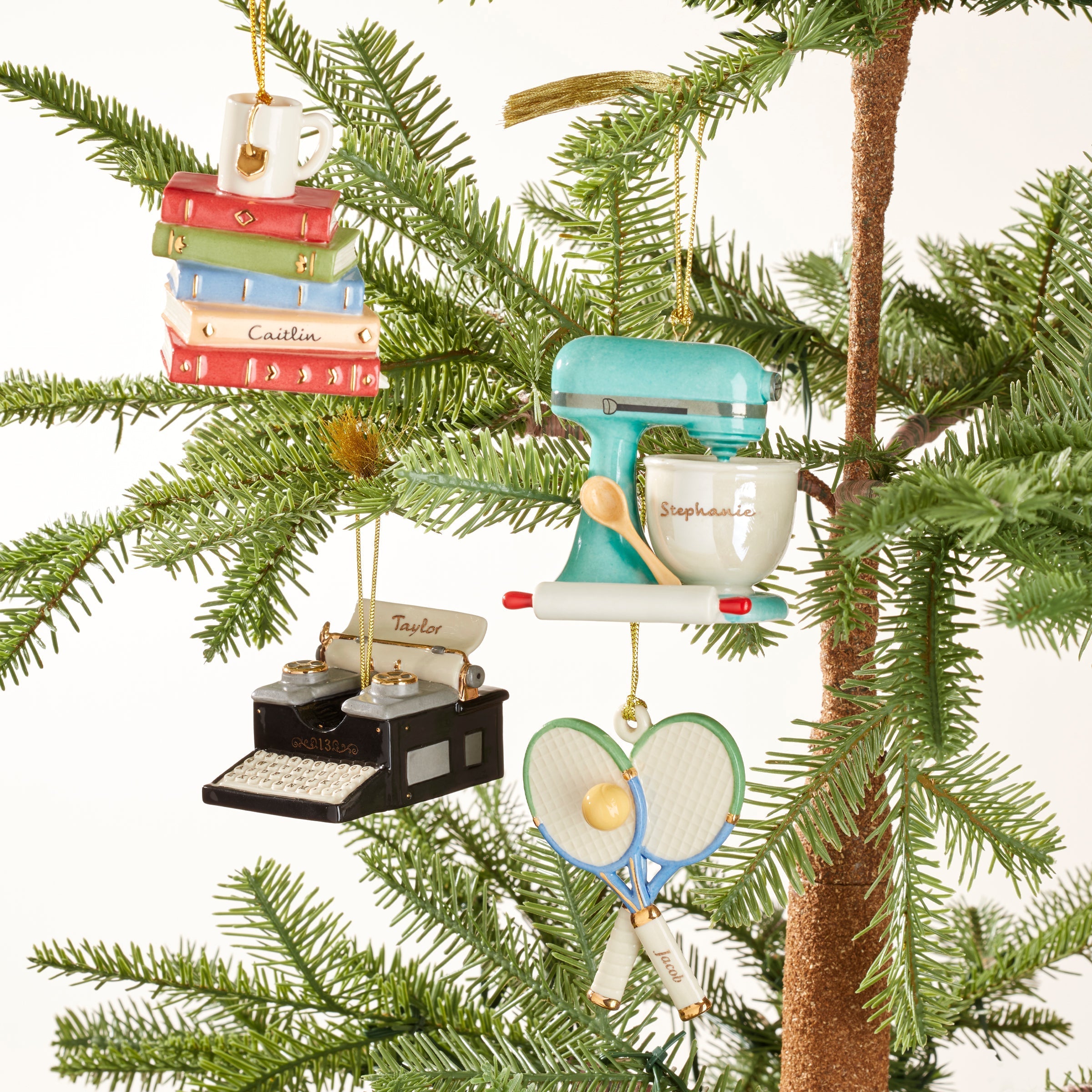Lenox Fine Lenox Fine Personalized Bookworm Ornament - Image 6