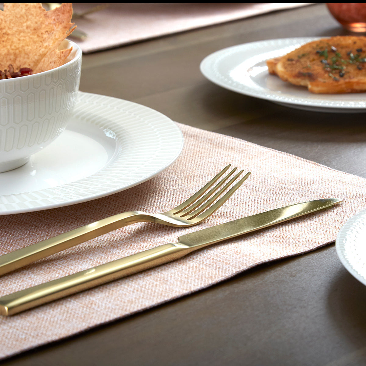 Lenox Fine Lenox Fine Chefs Table Champagne 20 Piece Flatware Set - Image 4