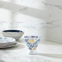 Alternative view of Lenox Fine Lenox Fine Blue Bay Ikat Stainless Steel Cocktail Tumbler