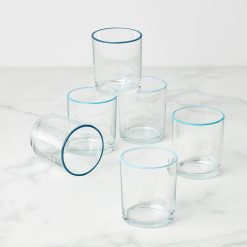 Lenox Fine Lenox Fine 24 Seven Turquoise 6-Piece Medium Tumbler Set