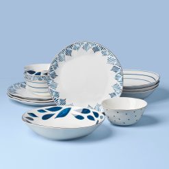 Lenox Fine Lenox Fine Blue Bay 12-Piece Dinnerware Set
