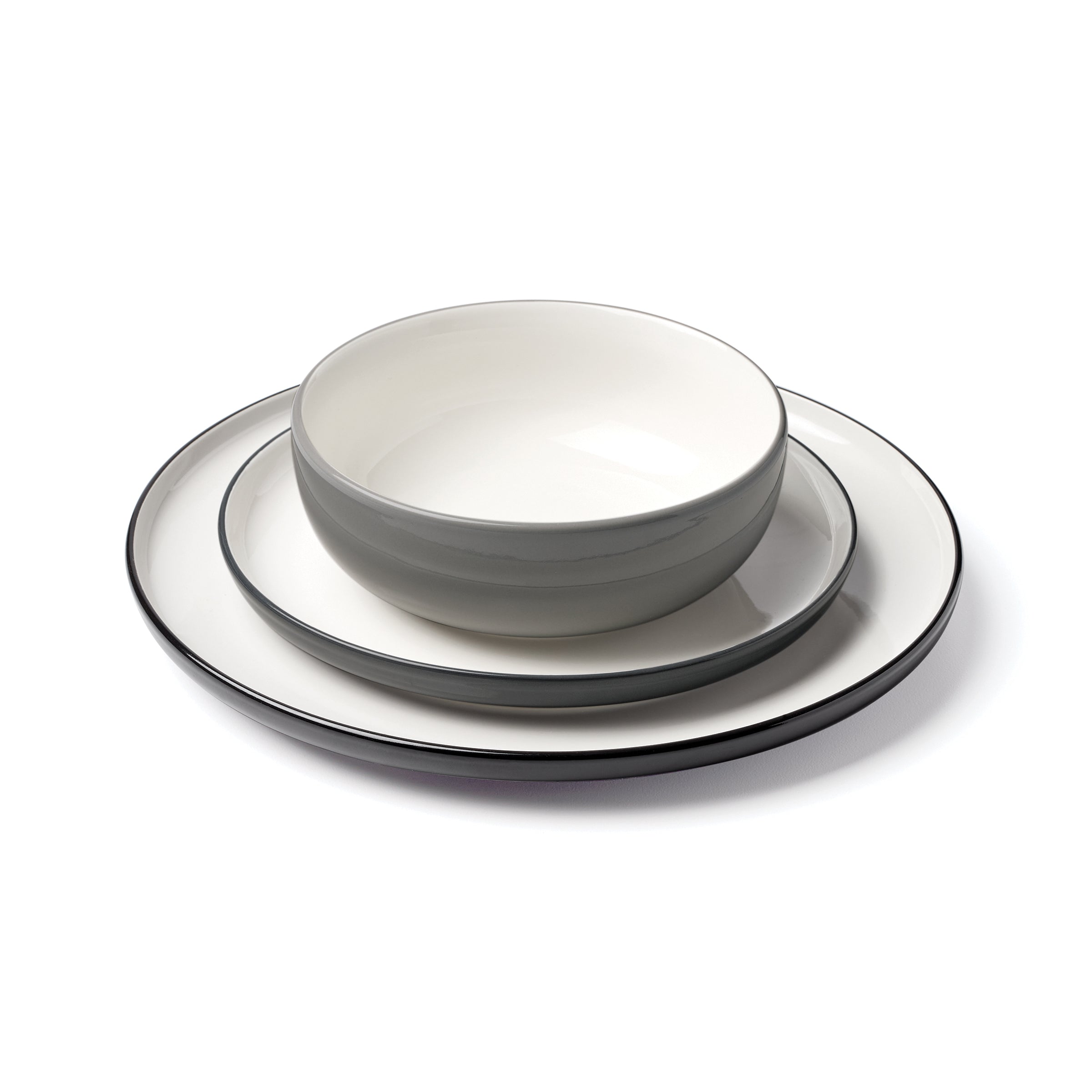 Lenox Fine Lenox Fine 24 Seven Colors Pumice 12-Piece Dinnerware Set - Image 14