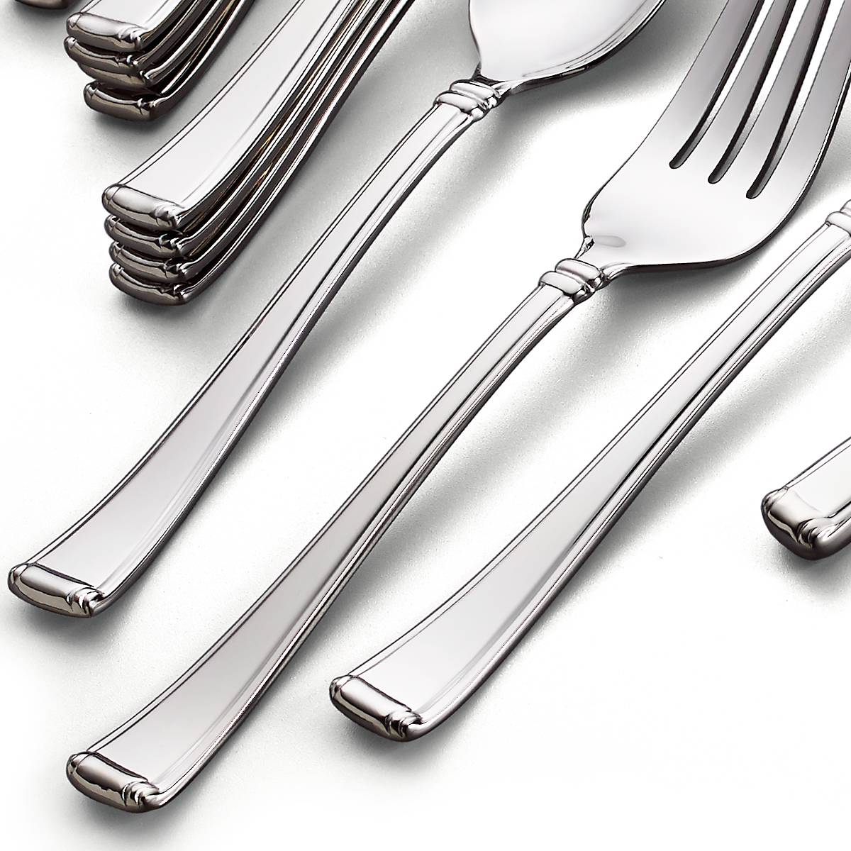 Lenox Fine Lenox Fine Column 45-Piece Flatware Set - Image 2
