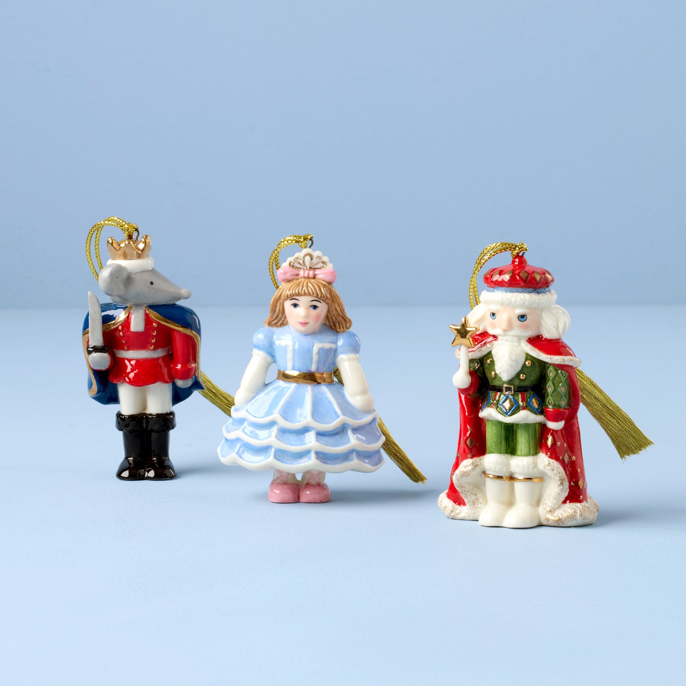 Lenox Fine Lenox Fine Nutcracker Ballet 3-Piece Ornament Set