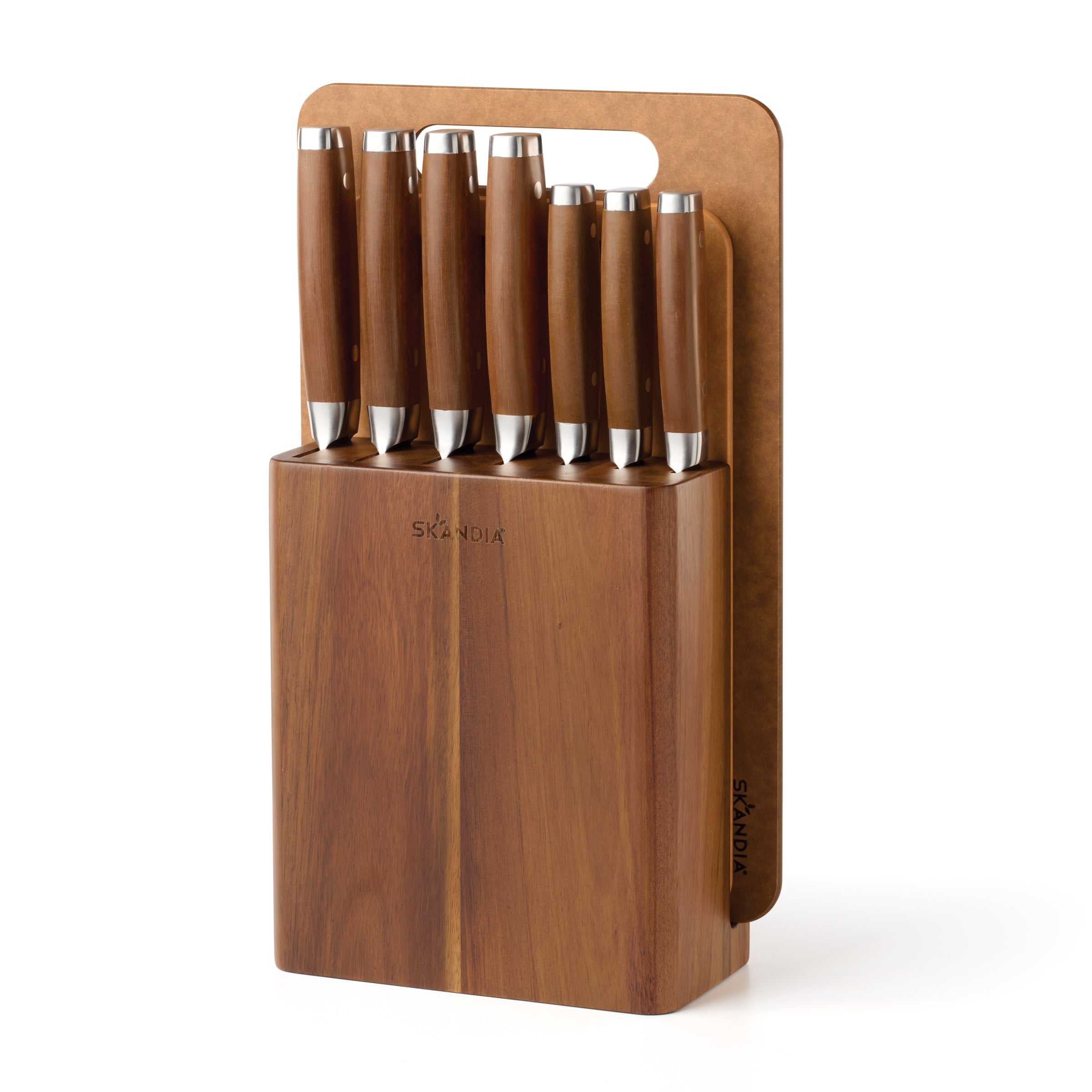 Lenox Fine Lenox Fine Skandia Woodlyn 10-Piece Cutlery Block Set