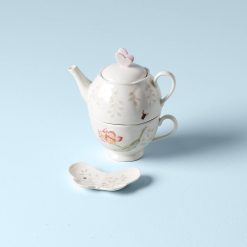 Lenox Fine Lenox Fine Butterfly Meadow 3-Piece Tea Set