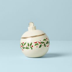 Alternative view of Lenox Fine Lenox Fine Holiday Ornament Candy Jar