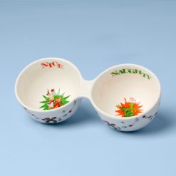 Alternative view of Lenox Fine Lenox Fine Merry Grinchmas Naughty or Nice Double Dip Bowl