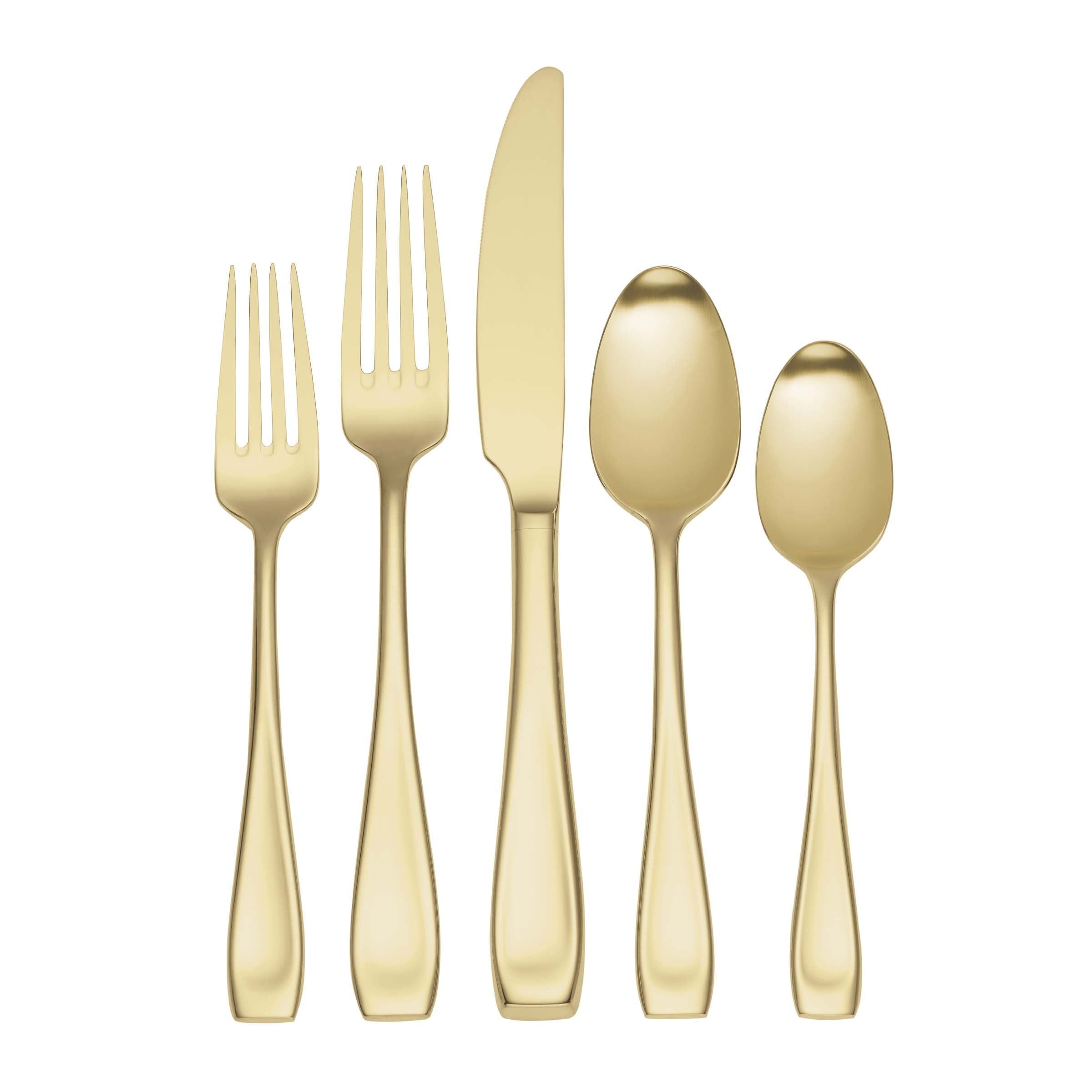 Lenox Fine Lenox Fine Moda Champagne Satin 20- Piece Flatware Set