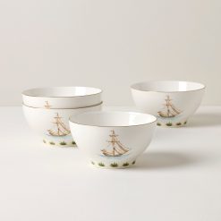 Lenox Fine Lenox Fine British Colonial Tradewind Rice Bowls, Set of 4