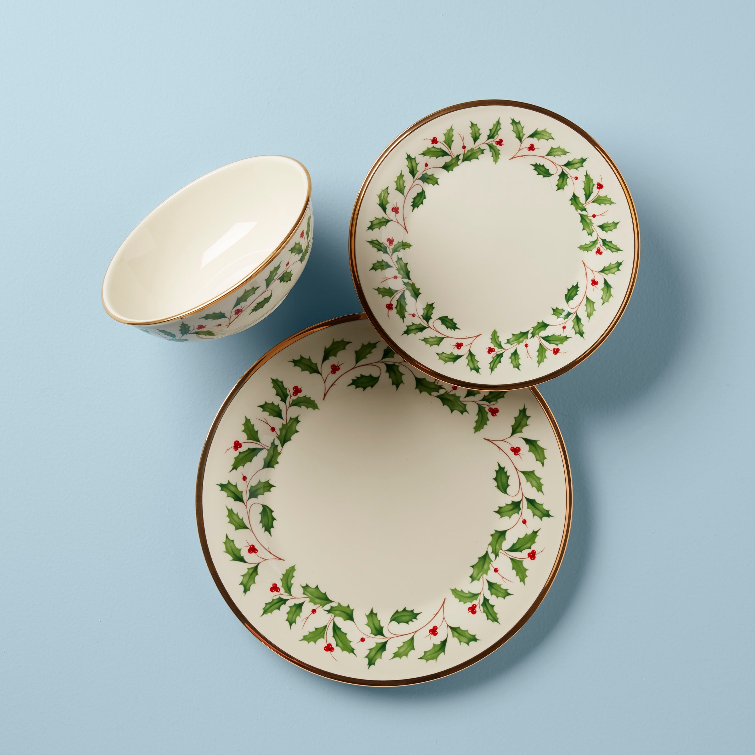 Lenox Fine Lenox Fine Holiday 3-Piece Place Setting