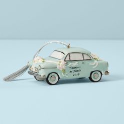 Lenox Fine Lenox Fine Personalized Just Married Car Ornament