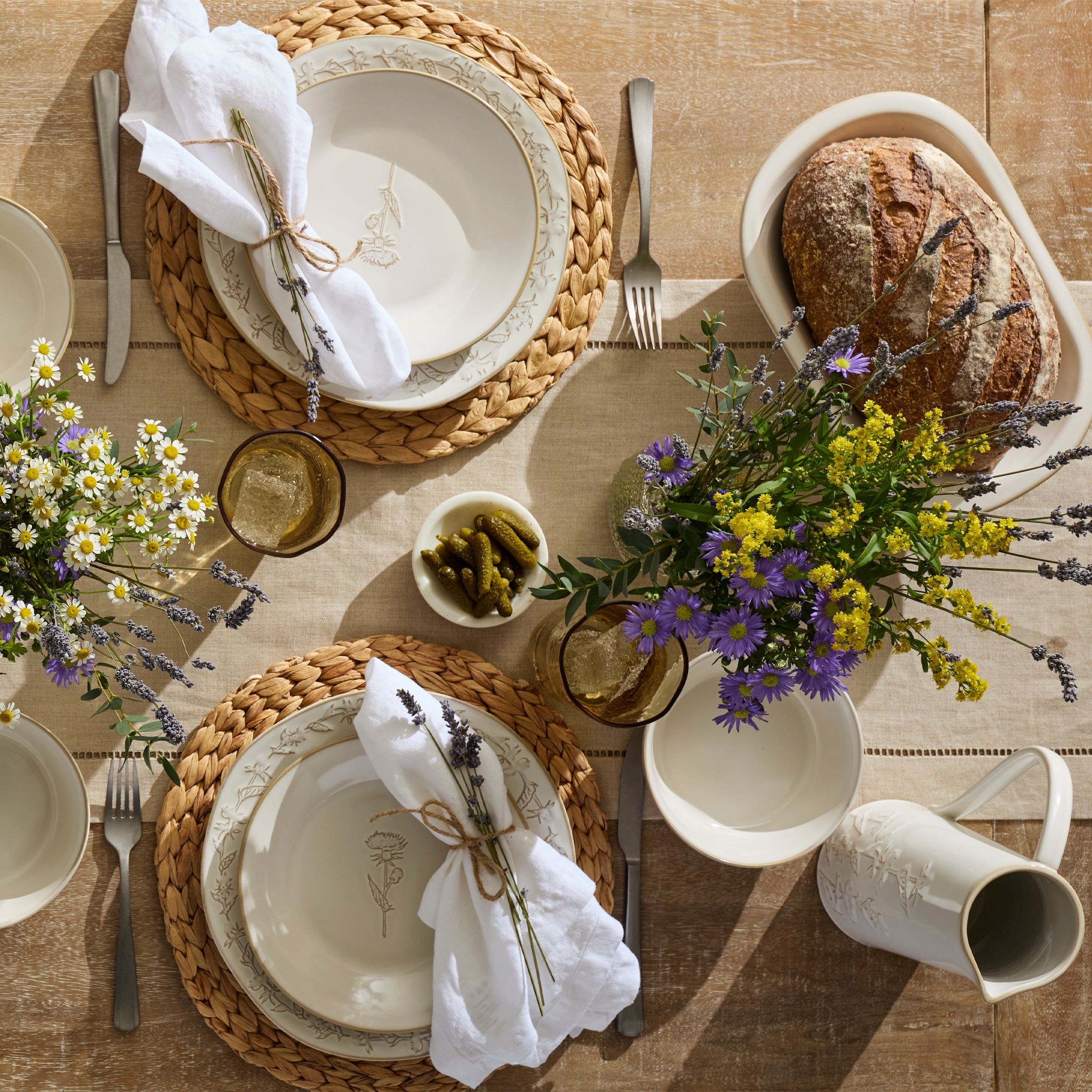 Lenox Fine Lenox Fine Homespun 16-Piece Dinnerware Set - Image 3
