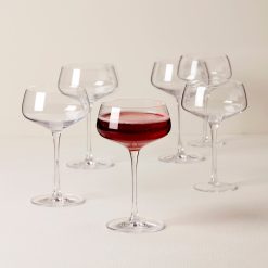 Alternative view of Lenox Fine Lenox Fine Tuscany Classics Angled Coupe Glasses, Set of 6