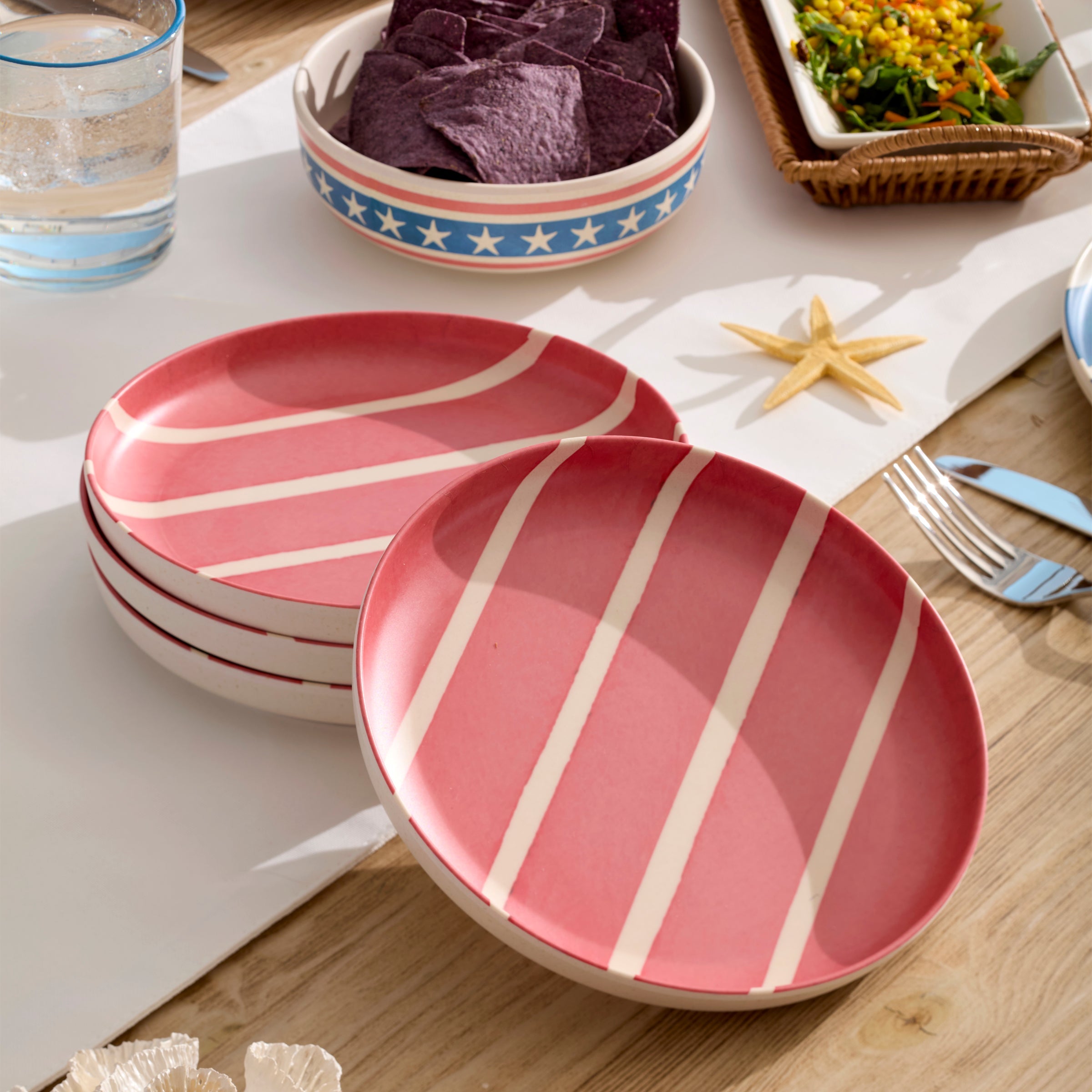 Lenox Fine Lenox Fine 24 Seven Melamine Aweigh We Go 18-Piece Dinnerware Set - Image 7