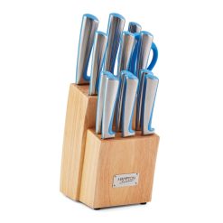 Lenox Fine Lenox Fine Orion Blue 14-Piece Cutlery Block Set