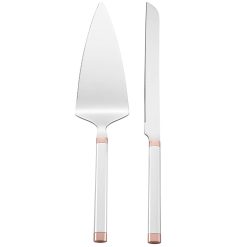 Lenox Fine Lenox Fine Rosy Glow 2-Piece Dessert Set