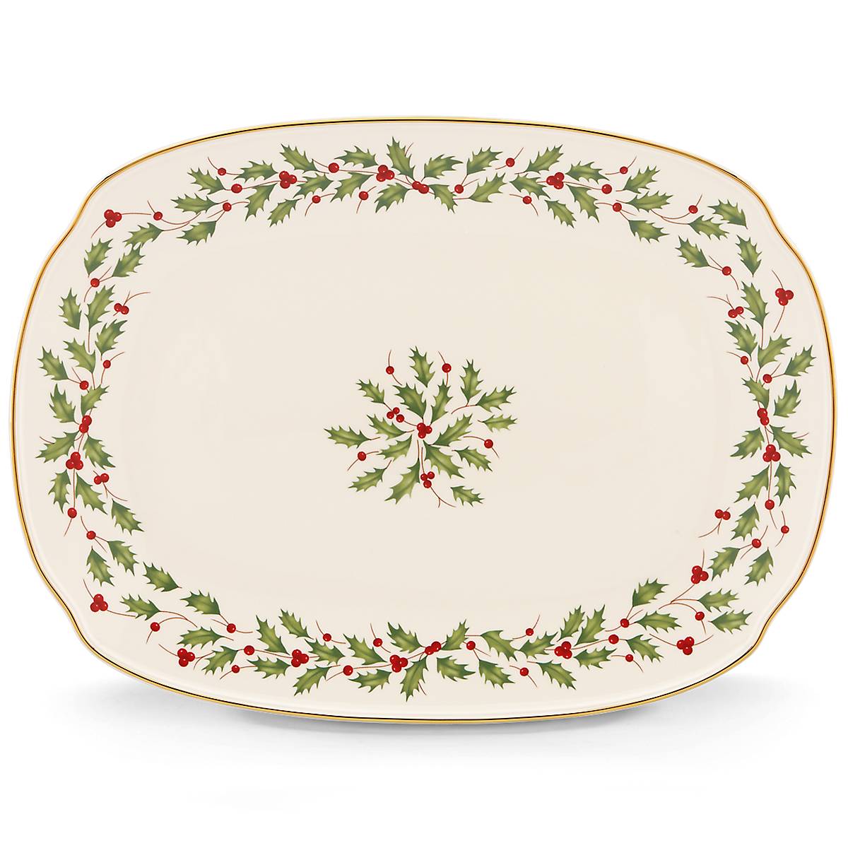 Lenox Fine Lenox Fine Holiday Oblong Platter - Image 2