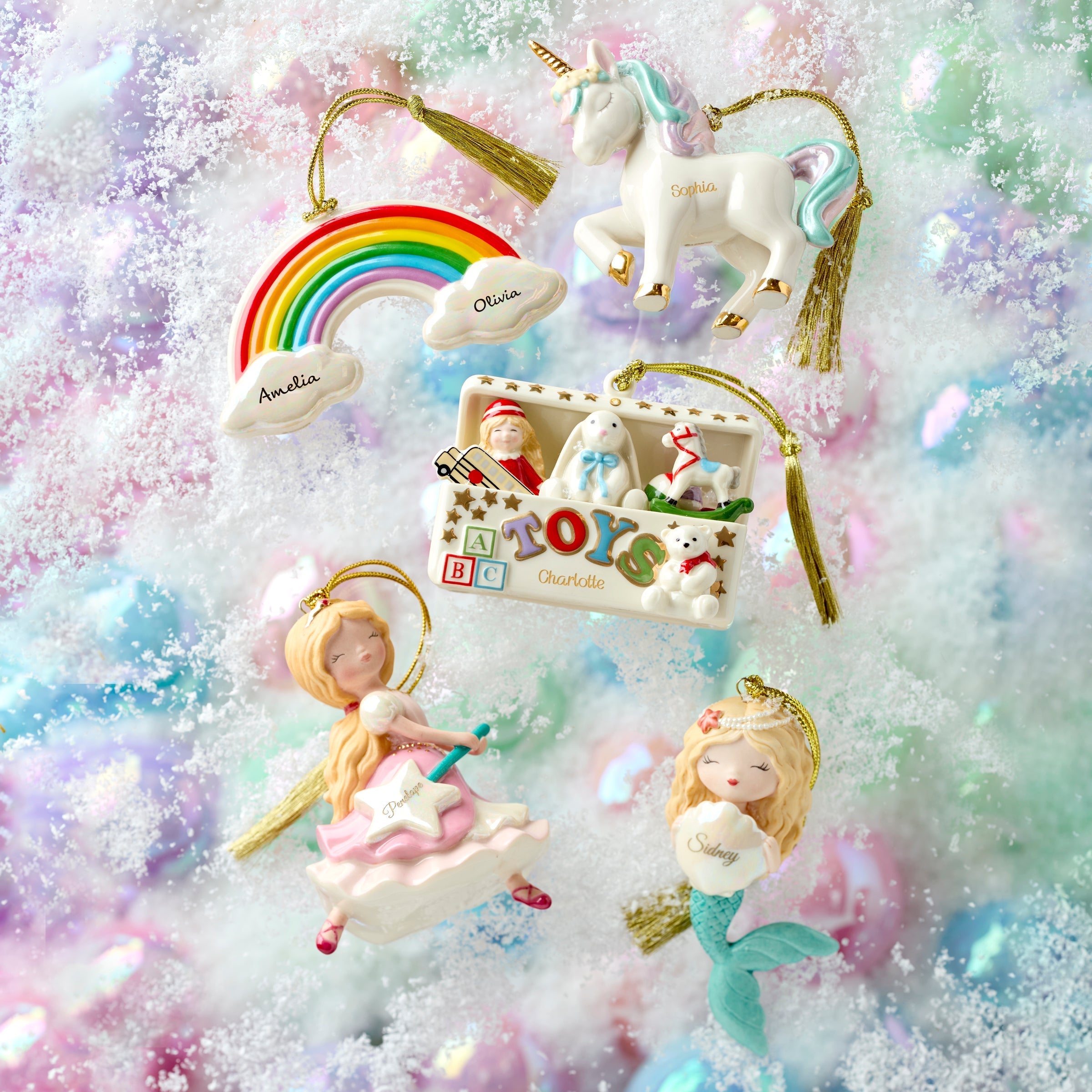Lenox Fine Lenox Fine Personalized Toy Chest Ornament - Image 3