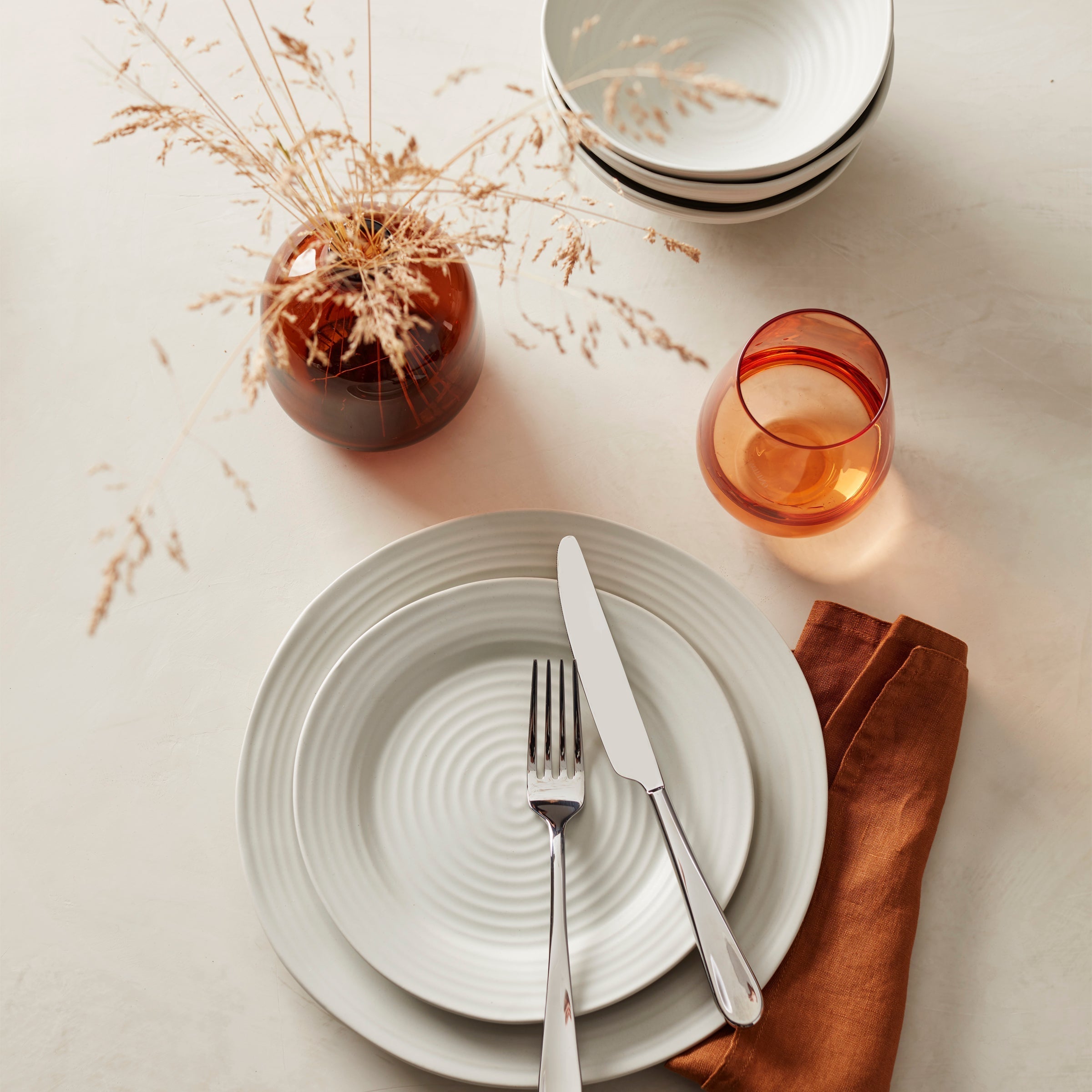 Lenox Fine Lenox Fine Ridge White 12-Piece Dinnerware Set - Image 16