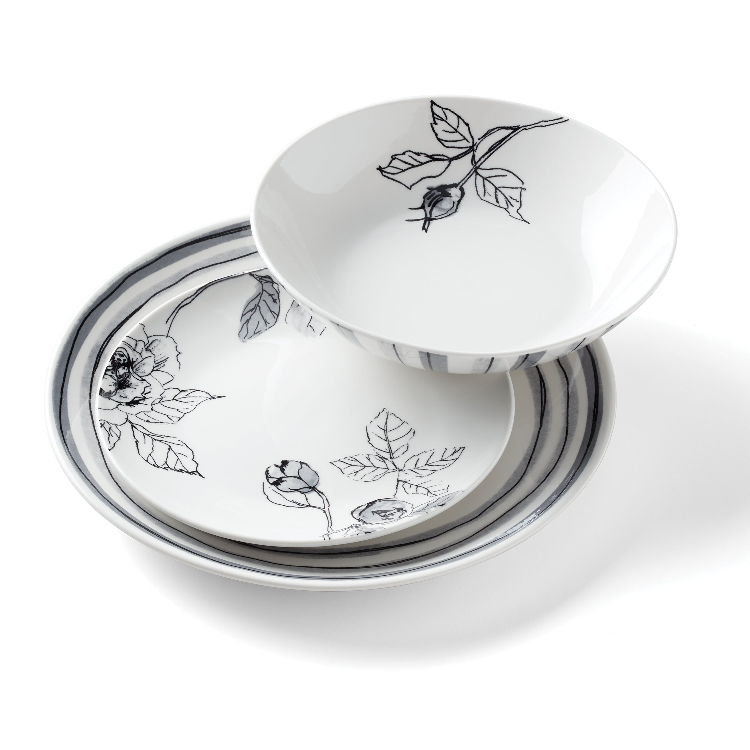 Lenox Fine Lenox Fine Sketchbook 12-Piece Dinnerware Set - Image 7
