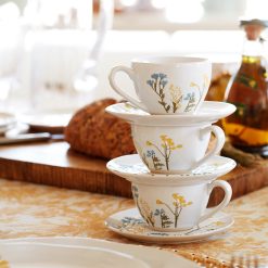 Alternative view of Lenox Fine Lenox Fine Wildflowers 8-Piece Espresso Cups & Saucers Set