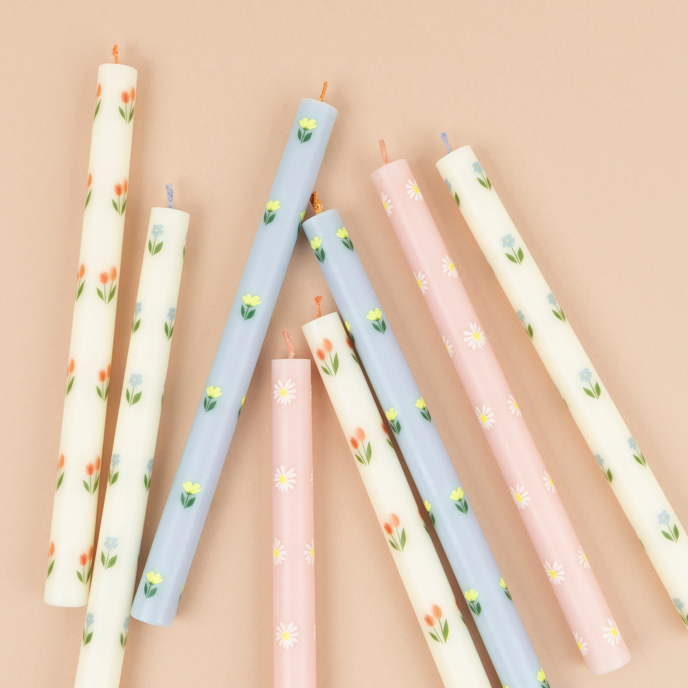 Lenox Fine Lenox Fine Floral Table Candles, Set of 8 - Image 2