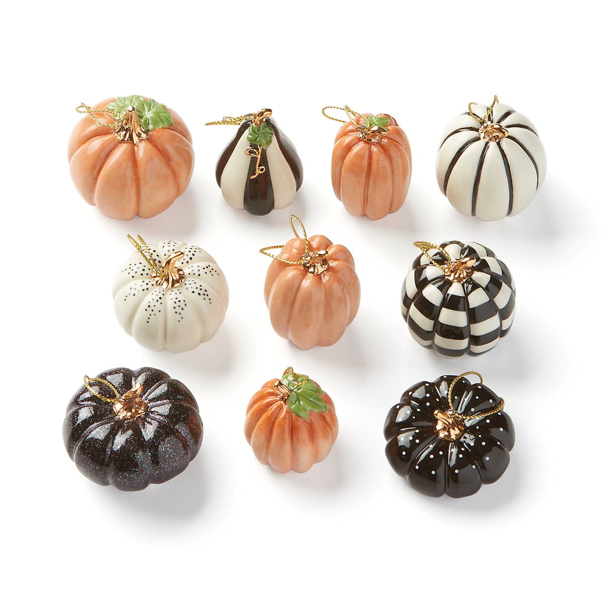 Lenox Fine Lenox Fine Pumpkin 10-Piece Mini Ornament Set - Image 4