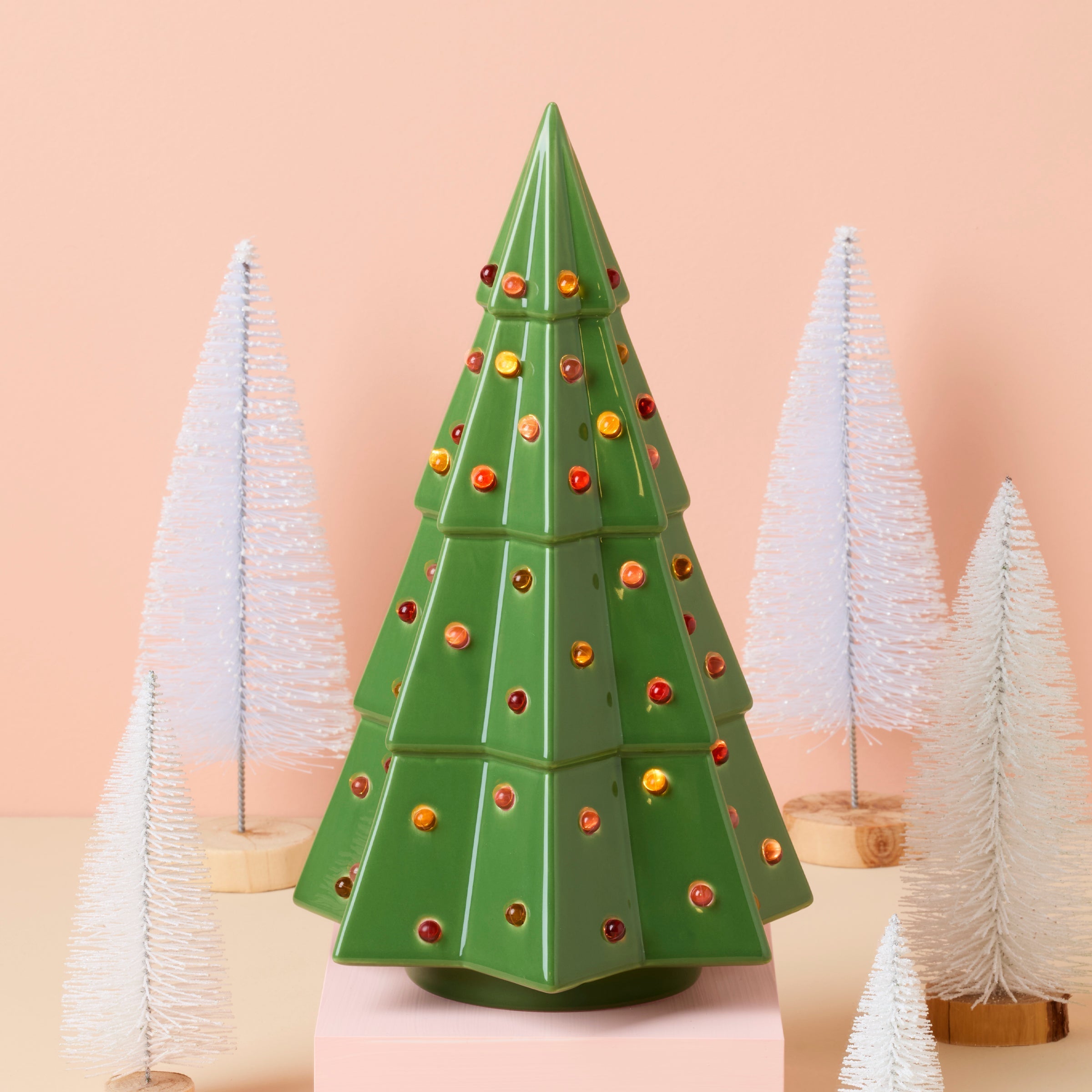 Lenox Fine Lenox Fine Evergreen Large Lit Tree Figurine - Image 4