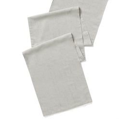 Alternative view of Lenox Fine Lenox Fine French Perle Solid Dove Grey 14x90 Table Runner