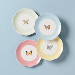 Lenox Fine Lenox Fine Butterfly Meadow 4-Piece Dessert Set