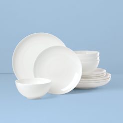 Lenox Fine Lenox Fine Studio 1414 Coupe 12-Piece Dinnerware Set