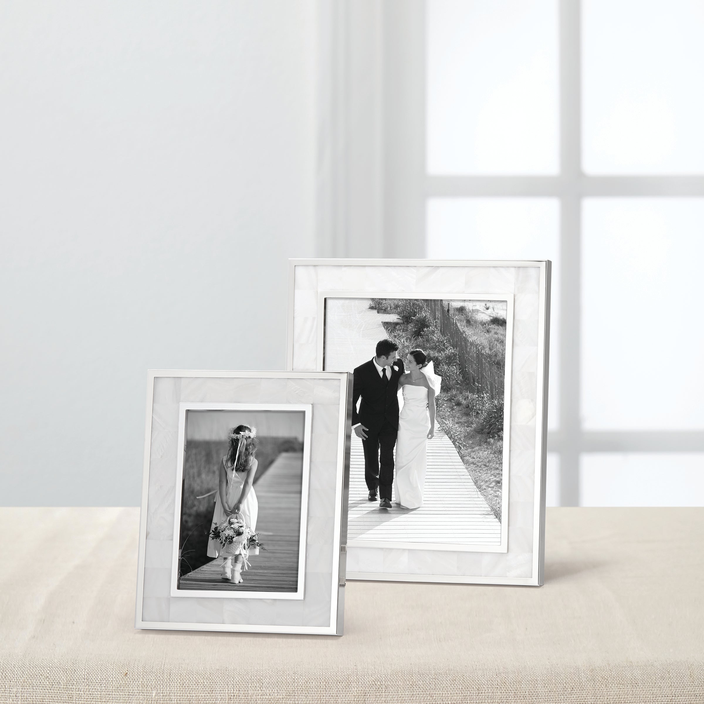 Lenox Fine Lenox Fine Mother Of Pearl 8x10 Photo Frame - Image 2