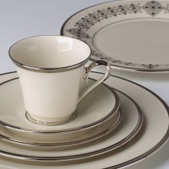Alternative view of Lenox Fine Lenox Fine Solitaire 5-Piece Place Setting