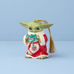 Lenox Fine Lenox Fine Holiday Grogu with Stocking Ornament
